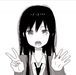 manga-clipart-black-and-white-12.jpg (500×495) | AnimeThingies ...