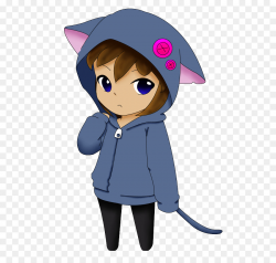 Chibi Anime Drawing Clip art - Anime Cat Pics png download - 613*842 ...