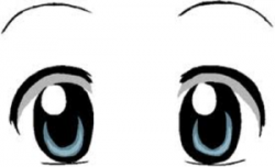 Anime Eyes Clip Art at Clker.com - vector clip art online, royalty ...