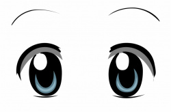 File Bright Anime Eyes - Anime Eyes Clipart, Transparent Png ...