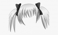Clipart Wallpaper Blink - Anime Girl Hair Png #271587 - Free ...