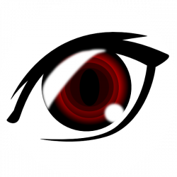 Vampire Anime Eye Clip Art at Clker.com - vector clip art online ...