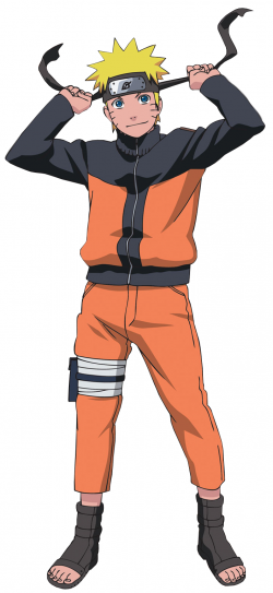 This is Naruto Uzumaki in Naruto Shippuden. He's older in this ...