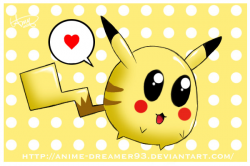 Pikachu by Anime-Dreamer93 on DeviantArt