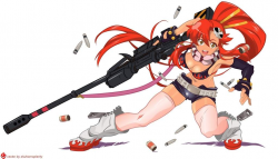 Female Sniper vs Female Sniper | Anime Amino