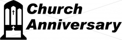 Church Anniversary Clipart | Church Word Art