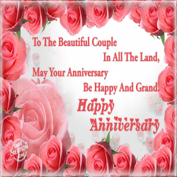 Happy Anniversary to A Lovely Couple