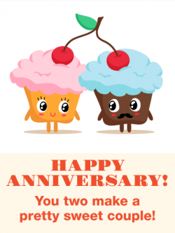 To the Most Wonderful Couple - Happy Anniversary Card | Birthday ...