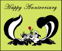 Happy Anniversary | Pepe Le Pew | Pinterest | Happy anniversary ...