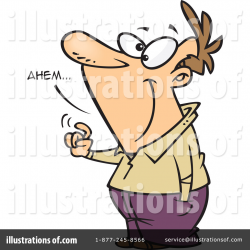 Attention Clipart #1097407 - Illustration by toonaday
