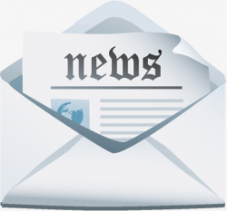 Newsletter Vector, News, Announcement, News Center PNG Image and ...