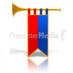 Trumpet Line Fanfare - Signs and Symbols - Great Clipart for ...