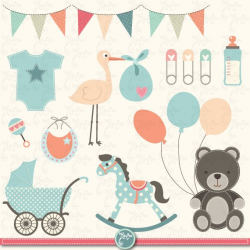 Baby Shower Clipart 