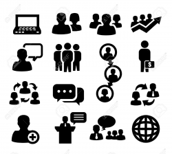 General People Group Icon Clipart