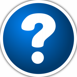 Clipart - Icon with question mark