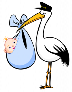 Free Clip Art for Birth Announcements | Clip art, Birth and Cards