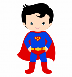 Printable Super Hero Classroom Clip Art - Superman Kid ...