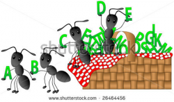 Ants At A Picnic Clipart