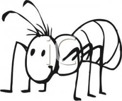 Black and White Ant Clipart | Clipart Panda - Free Clipart Images
