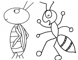 Grasshopper Drawing Outline at GetDrawings.com | Free for personal ...