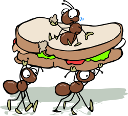 Picnic Ant Clipart | Letters Format
