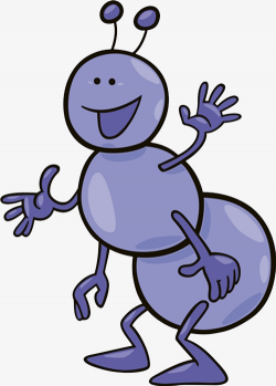 The Ant Said Hello, Ant, Say Hello, Wave PNG Image and Clipart for ...