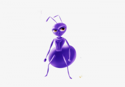 Purple Little Ants, Purple, Ant, Decoration PNG Image and Clipart ...