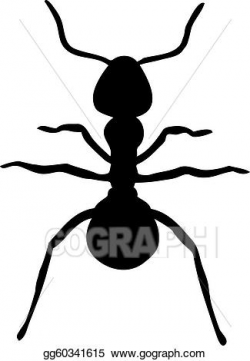 EPS Vector - Ant silhouette. Stock Clipart Illustration gg60341615 ...