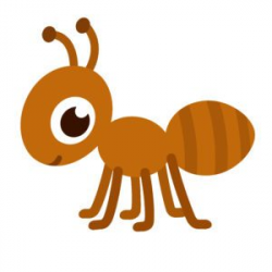 Ants Clipart Orange