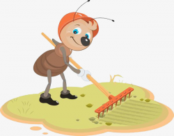 Ants Do Farm Work, Ant, Workers, Cartoon PNG Image and Clipart for ...