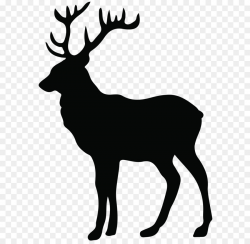Deer Paper Moose Screen printing Stencil - Stag Silhouette PNG ...