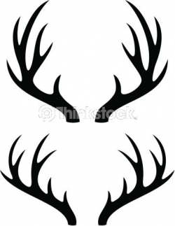 Vector Art: deer horns | Cricut ~ Crafts ~ Tutorials | Pinterest ...