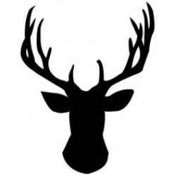 black silhouette of deer antlers | Use these free images for your ...