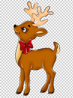 Rudolph The Red-Nosed Reindeer Santa Claus PNG, Clipart ...