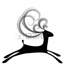 Deer Antlers Clipart Black And White | Clipart Panda - Free Clipart ...