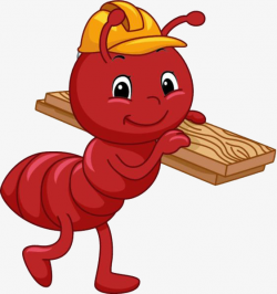 Ants Carrying Boards, Ant, Workers, Cartoon PNG Image and Clipart ...