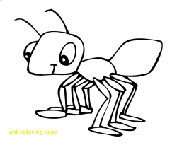 ant clipart black and white ant coloring page with ant clipart ...