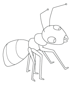 Leaf Cutter Ant Coloring Page Image Clipart Images Grig3org Coloring ...