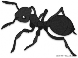 Black and White Ants Clipart - ClipartBlack.com