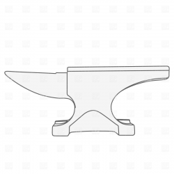 Farrier's Anvil, download free vector clipart (EPS) | Graphic art ...