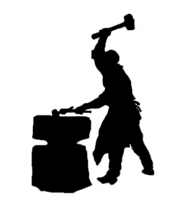 blacksmith silhouette clip art - Google Search | Silhouettes ...
