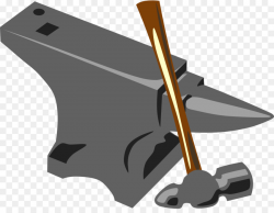 Anvil Blacksmith Forge Hammer Clip art - Hammer Image png download ...