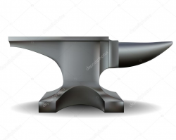 Anvil clipart old - Pencil and in color anvil clipart old
