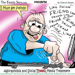 Is Social Media a Good Agoraphobia and Social Phobia Treatment? #NHBPM