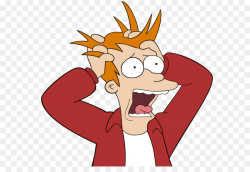 Panic attack Panic disorder Anxiety Fear Clip art - Futurama Fry PNG ...