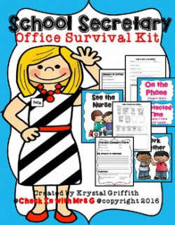 School Secretary | Office survival kit, School secretary and Teacher ...