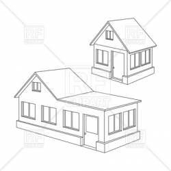 House Line Drawing Clip Art at GetDrawings.com | Free for personal ...