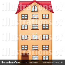 Apartment Clipart #1160032 - Illustration by Graphics RF