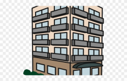 Download Free png Apartment Complex Clipart Business ...