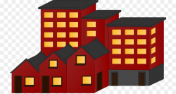 Apartment House Building Renting Clip art - Flat Cliparts png ...